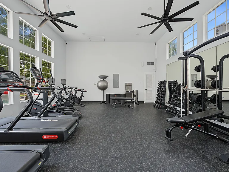 24-hour fitness center