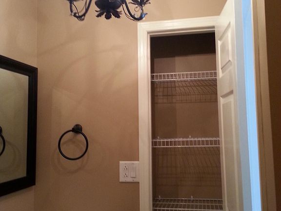 Third floor bath linen closet