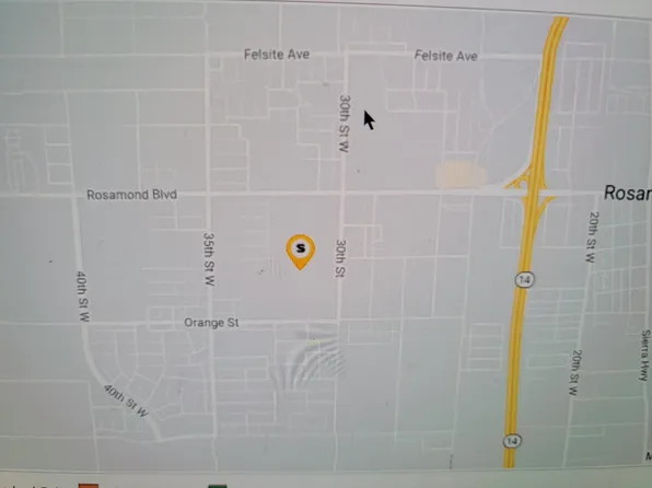 Rosmond Boulevard & Orange St, Rosamond, CA 93560