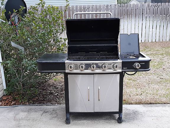 5 burner nat. gas grill