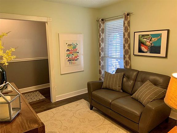 As you enter the home, there is a STUDY to the left. This room could also be a 4th bedroom. There is a spacious closet in the far right corner (not pictured).