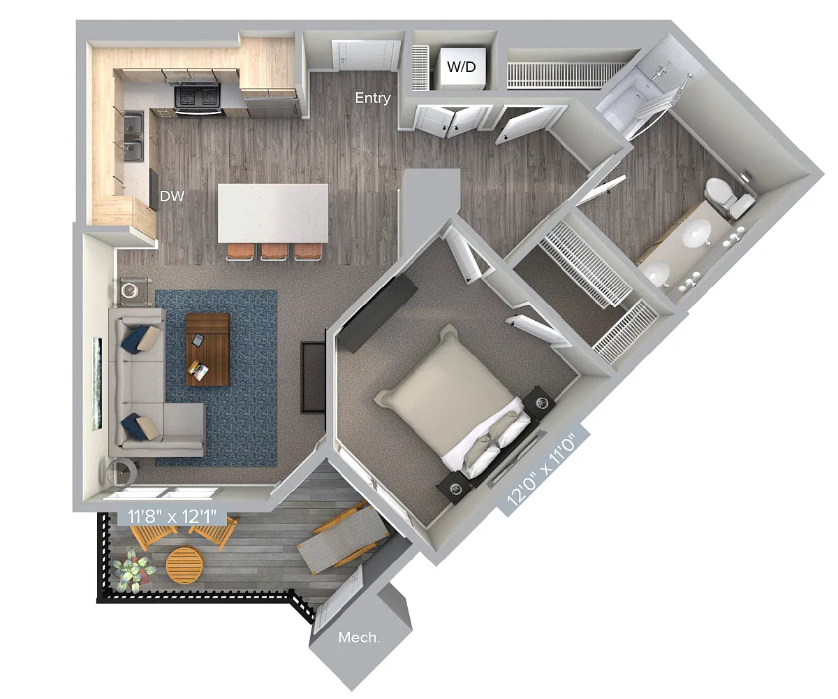 Floor plan AM12-702-708SF