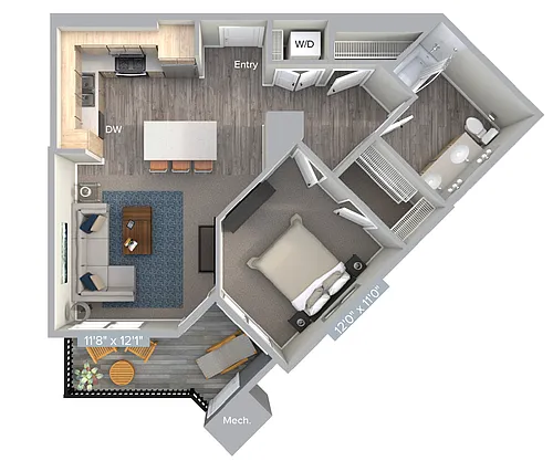 Floor plan AM12-702-708SF