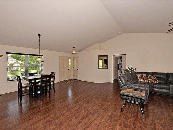 Gorgeous wood flooring throughout most of the home.