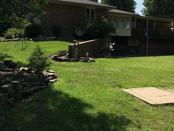 back yard house view