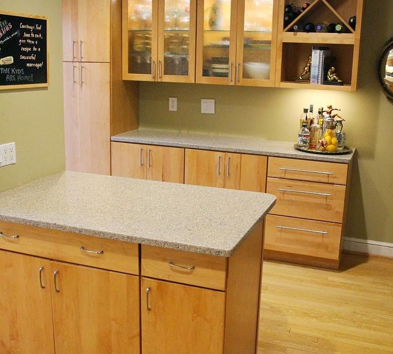 large new kitchen with center island