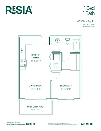 Floor plan A1