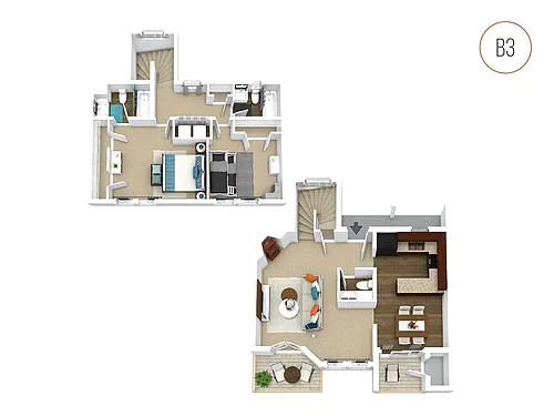 Floor plan B3