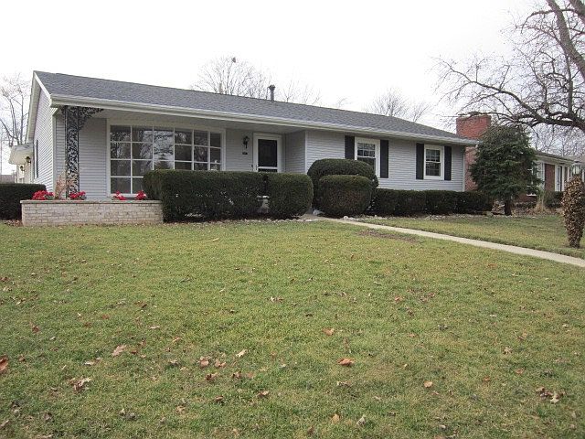 Beautiful brick home on a corner lot.
