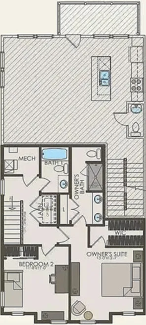 2 bed, 1200 sqft, $3,200 — Photo 4