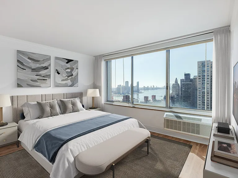 Spacious bedrooms with stunning oversized windows