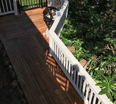 Gate entrance,deck, fountain