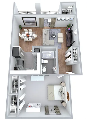 Floor plan A1
