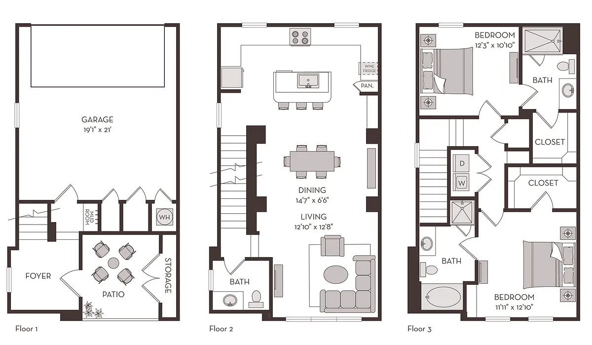 Floor plan TH2