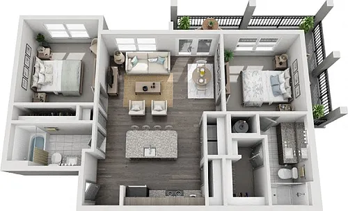 Floor plan KEY WEST