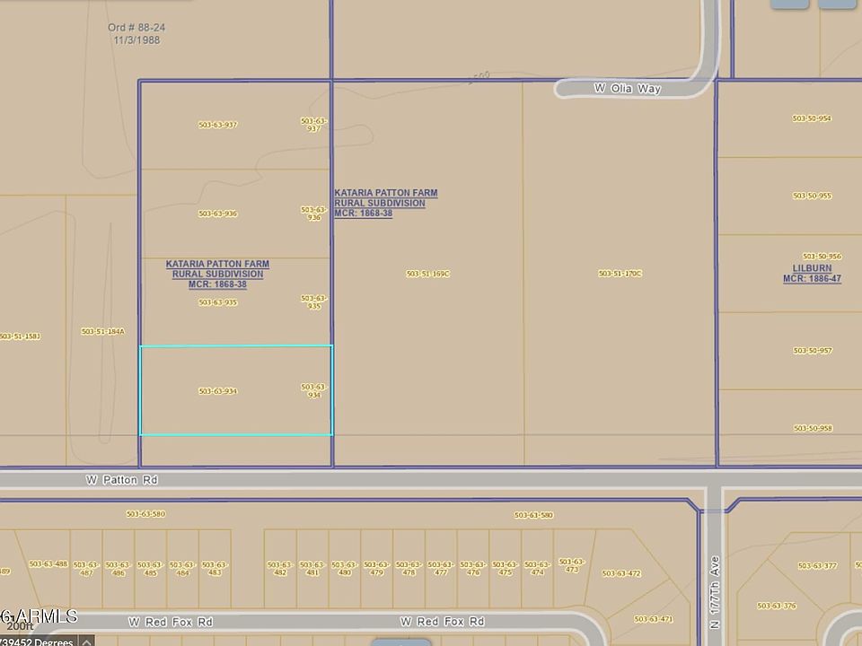 1st image of 178X02 W patton Road #1