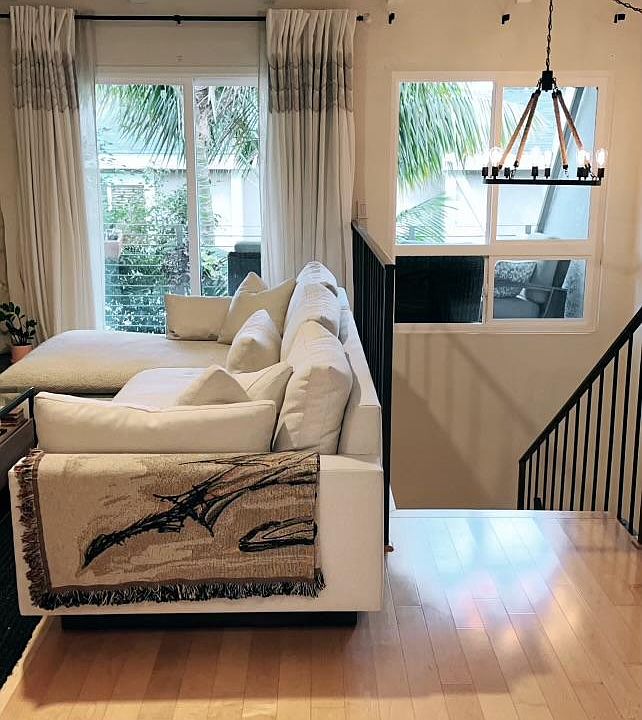 Stairs to the top floor