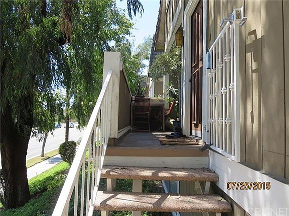 Entrance to unit