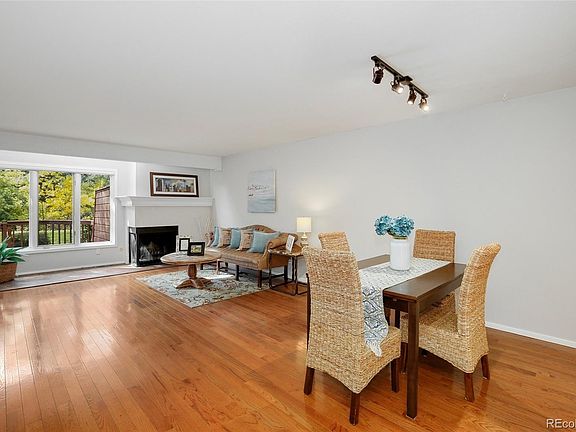 Main floor Living and Dining area