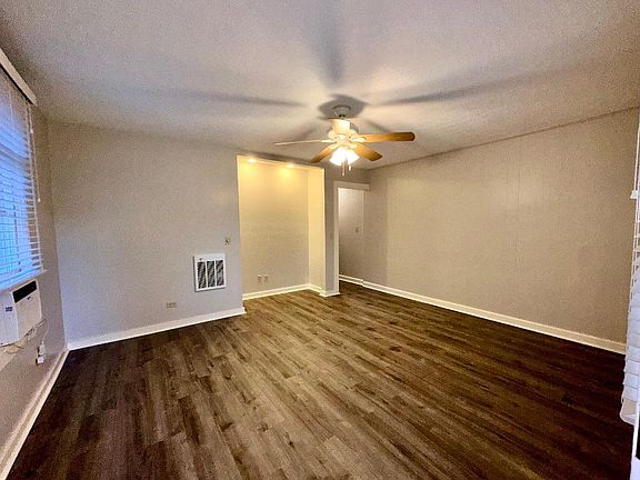 Living room view from front door.