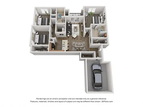 Floor plan C2DG