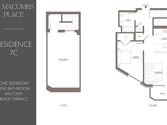 2nd image of 101 Macombs Pl #Penthouse 1