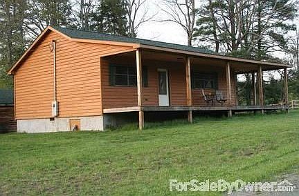 Cabin in the Mountains
						:
						Picture of cabin from the road.