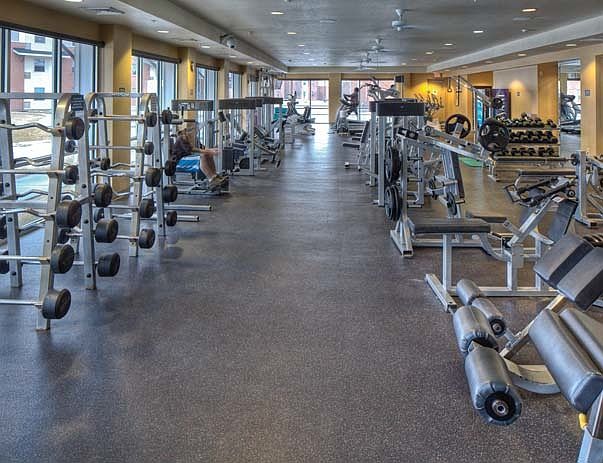 Use the gym, rec room, and tanning facilities free!