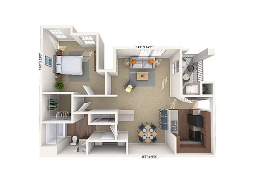 Floor plan Mellini