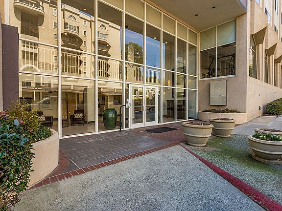 Building Front Entry Area