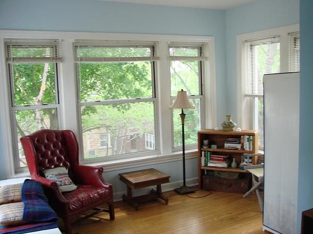 Sunroom furnished