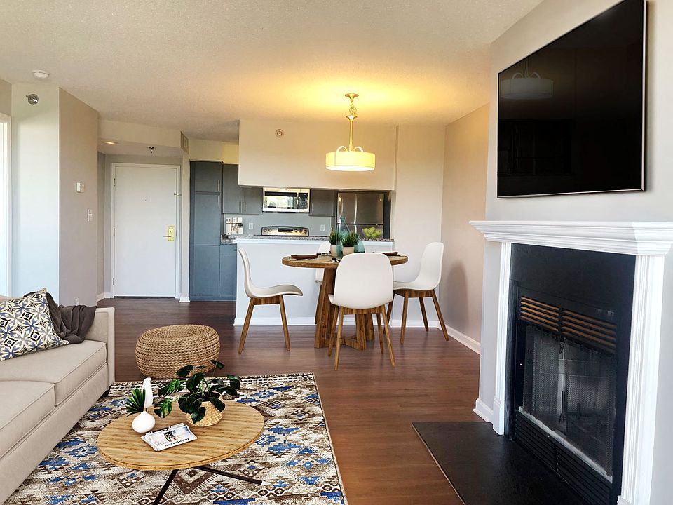 Living and dining (virtually staged)