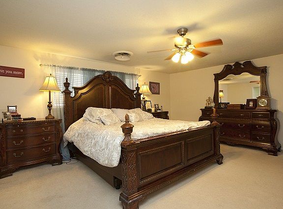 King-sized Master Bedroom