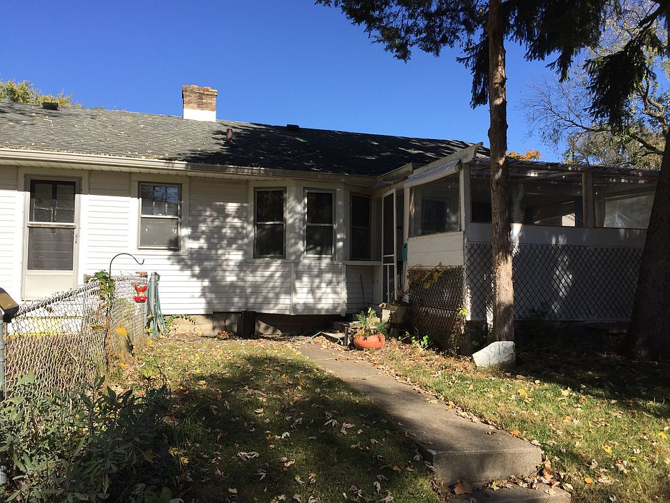 Front and covered porch