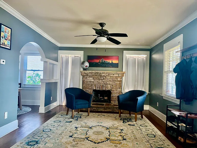 Downstairs Living room/Sitting area (to the right once entering the front door)