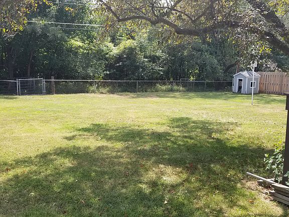 Large backyard