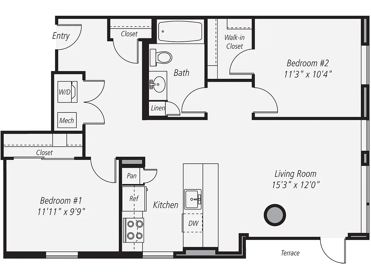 Floor plan B1