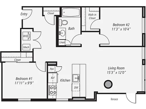 Floor plan B1