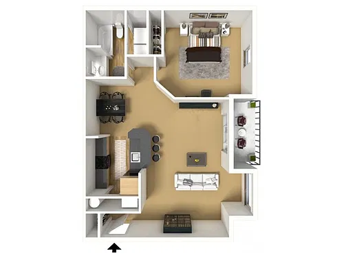 Floor plan Myrtle