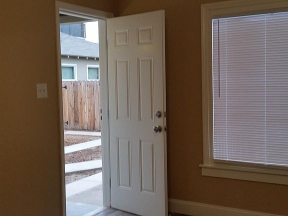 Living room and front door