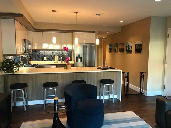 Kitchen and hallway