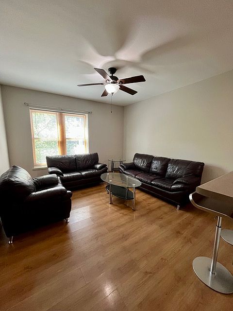 Furnished living room.