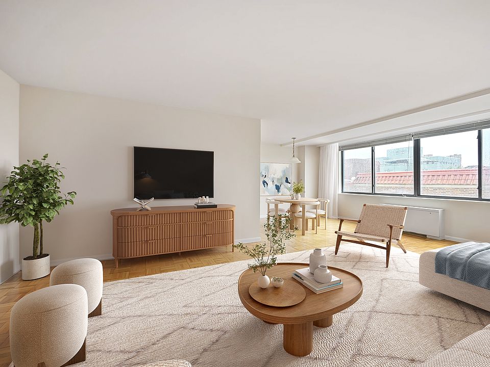 Living Space of a Studio Layout