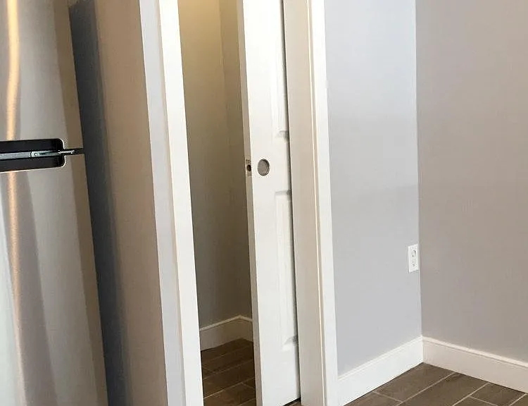 Living room pantry closet
