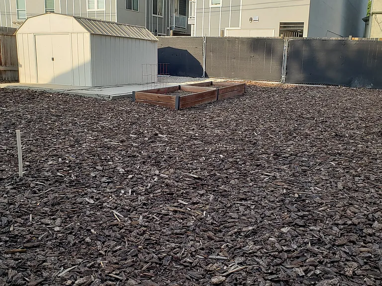 Fully fenced yard - great for dogs.