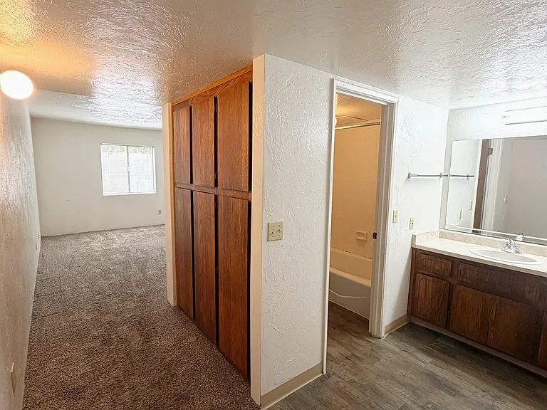 Master bed and bath