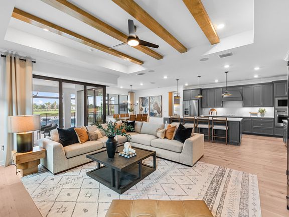Open and connected living spaces