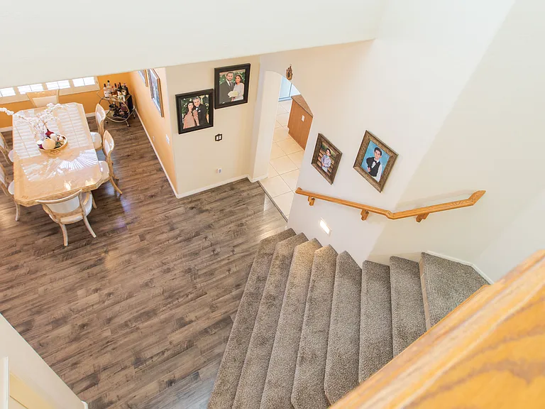 View from upstairs