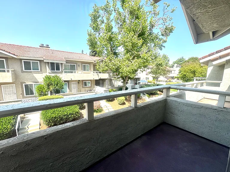 Master bedroom patio