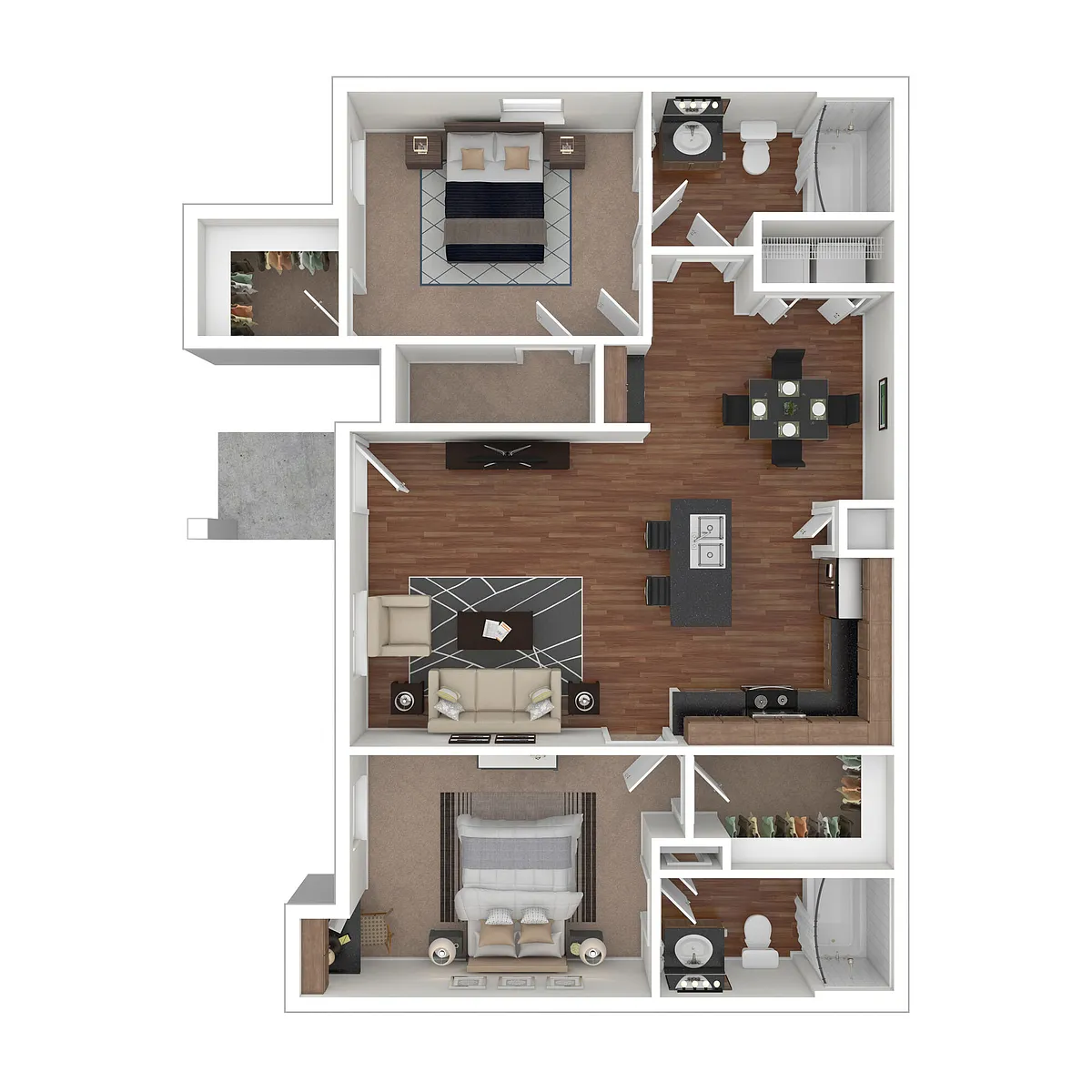 Floor plan B2